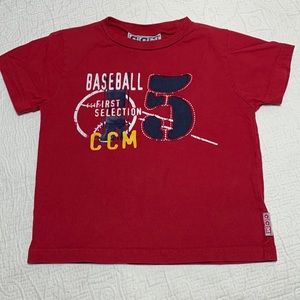 4T (5/$20) Baseball-Themed Tee by CCM